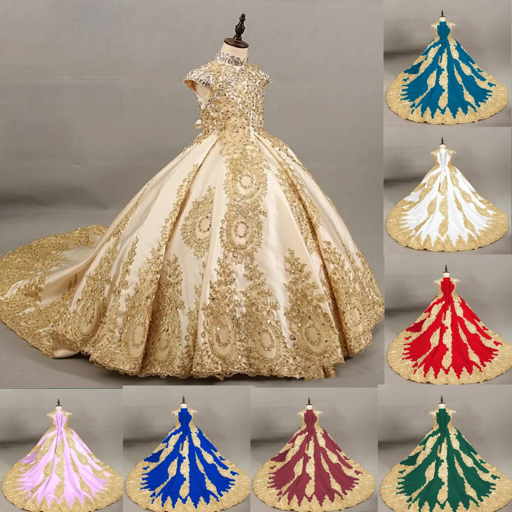 Bridal Sash Ribbon - فستان فتاة الزهور من الساتان الفاخر