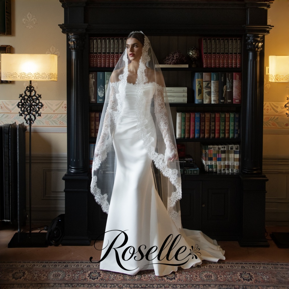 Wedding Qw - فستان زفاف أنيق من ROSELLE بتصميم