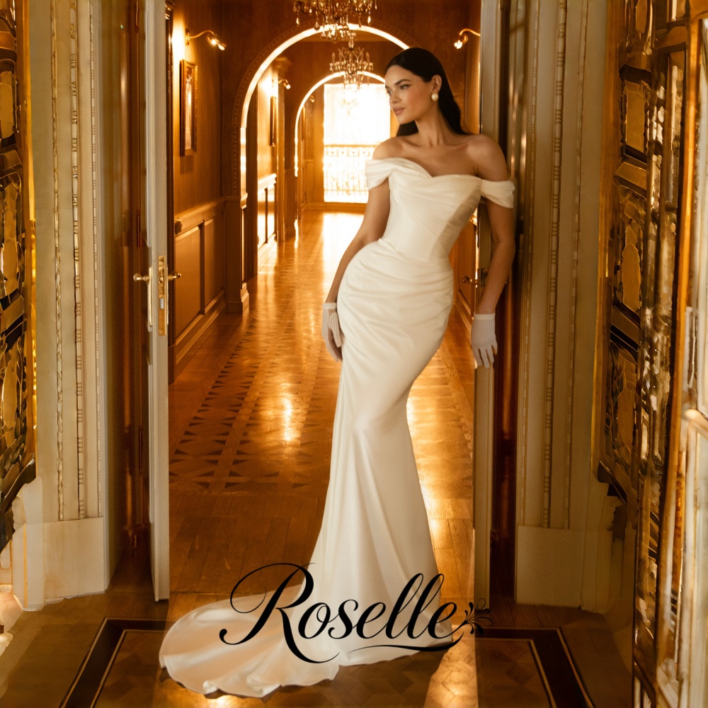 Wedding Qw - فستان زفاف ROSELLE بتصميم حورية البحر