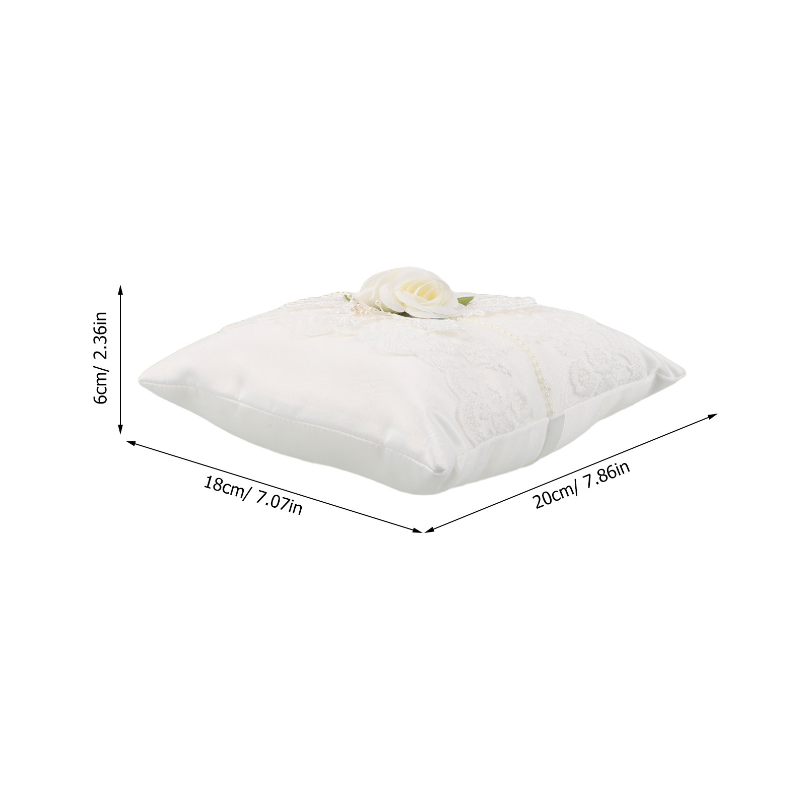 وسادة خاتم زفاف من الدانتيل، ب - مراجعة Ring Bearer Pillow وسعره