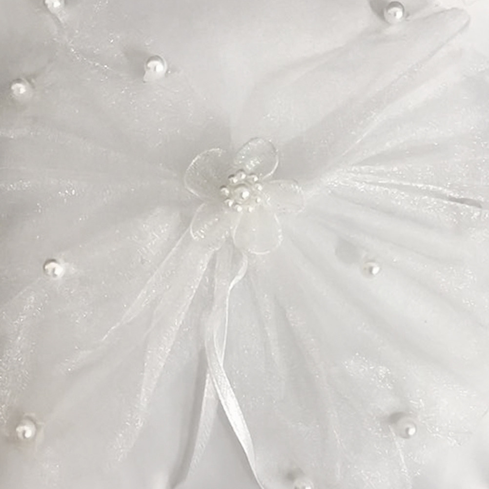 وسادة خواتم للعروس مزينة بالزه - مراجعة Ring Bearer Pillow وسعره