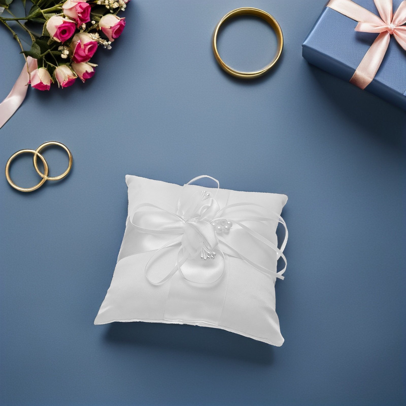 وسادة حاملة خاتم الزفاف على شك - مراجعة Ring Bearer Pillow وسعره