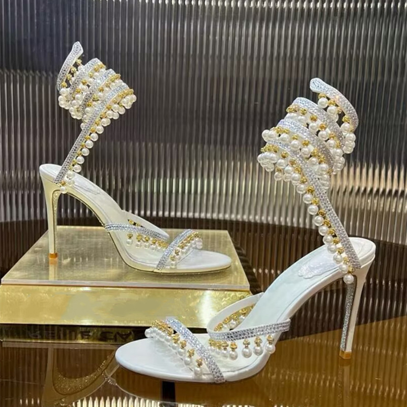 صنادل نسائية فاخرة مزينة بالأح - مراجعة Wedding Super وسعره
