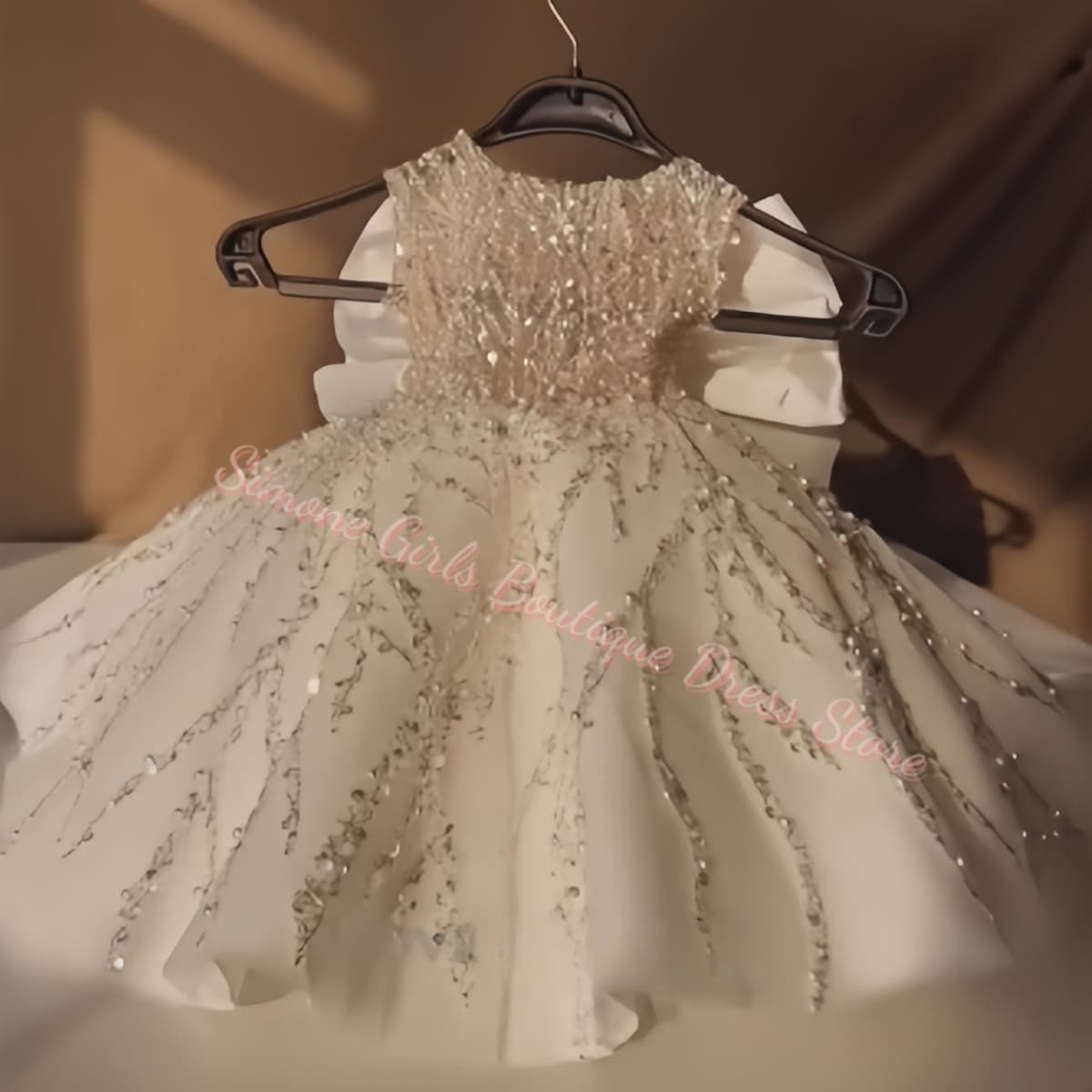 فستان فتاة الزهور الفاخر المزي - مراجعة Bridal Sash Ribbon وسعره
