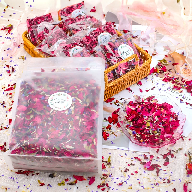 200 جرام من أوراق الورد المجفف - مراجعة Wedding Supply Decor وسعره
